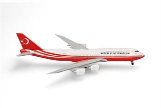 Herpa 1:500 Turkey Government Boeing 747-8 BBJ, TC-TRK