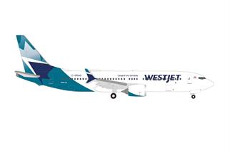 Herpa 1:500 Westjet Boeing 737 Max 8, C-GRAG