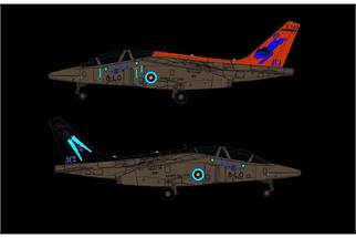 Herpa 1:72 French Air Force Alpha Jet E, ETO 01.008 Saintonge, E142/8-LO