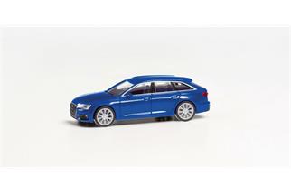 Herpa H0 Audi A6 Avant, sepangblau metallic