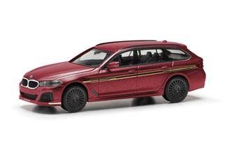 Herpa H0 BMW Alpina B5 Touring, fire red metallic