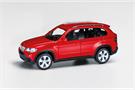 Herpa H0 BMW X5, vermillion red metallic