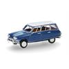 Herpa H0 Citroen AMI 6 Break, enzianblau mit weissem Dach