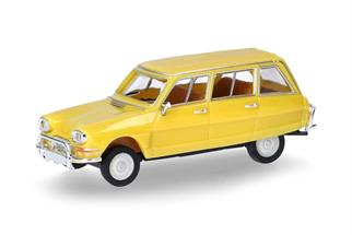Herpa H0 Citroen AMI 6 Break, zinkgelb
