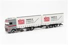 Herpa H0 DAF XF SSC Volumen-Hängerzug, Arthur Mösch