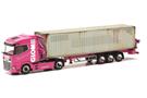 Herpa H0 DAF XG Container-Seitenlader mit 40'-Container, Glomb (Sonderserie Nord)