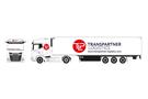 Herpa H0 DAF XG+ Kühlkoffer-Sattelzug, Transpartner Logistics (Sonderserie CH)