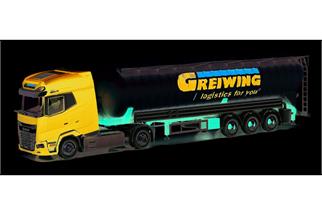 Herpa H0 DAF XG+ Saugsilo-Sattelzug, Greiwing