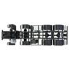 Herpa H0 Fahrgestell MB 8x4 Baufahrzeuge (Inhalt: 2 Stk.)