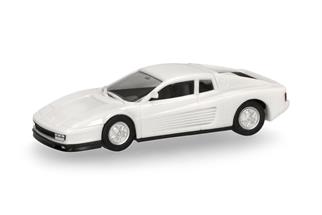 Herpa H0 Ferrari Testarossa, bianco