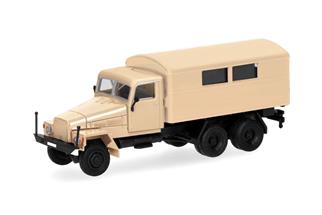 Herpa H0 IFA G5 Koffer-LKW, sandbeige