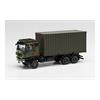 Herpa H0 Iveco Trakker 6x6 mit 20'-Container, Bundeswehr