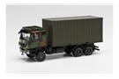 Herpa H0 Iveco Trakker 6x6 mit 20'-Container, Bundeswehr