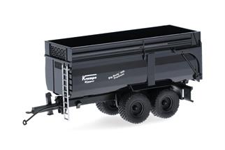 Herpa H0 Krampe Kippmuldenanhänger BigBody 650, schwarz