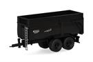 Herpa H0 Krampe Kippmuldenanhänger BigBody 650, schwarz