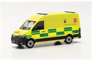 Herpa H0 MAN TGE Krankentransportfahrzeuge, Ambulance Belgien