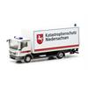 Herpa H0 MAN TGL Koffer-LKW mit Ladebordwand, Katastrophenschutz Niedersachsen