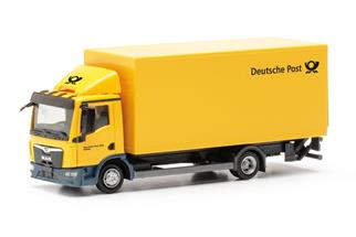 Herpa H0 MAN TGL Koffer-LKW mit Ladebordwand, Post