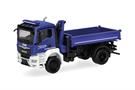 Herpa H0 MAN TGS NN Dreiseitenkipper, THW Brandenburg