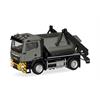 Herpa H0 MAN TGS NN Meiller Absetzkipper AK 12, grau/gelb