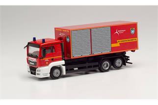 Herpa H0 MAN TGS XL Wechsellader-LKW, Feuerwehr Eschweiler/Städteregion Aachen