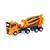 Herpa H0 MAN TGX GN Betonmischer-Sattelzug, kommunalorange