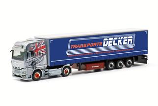 Herpa H0 MAN TGX GX Planen-Sattelzug, Decker Düren