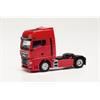 Herpa H0 MAN TGX GX Zugmaschine mit Spiegelkameras, rot