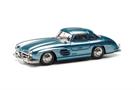 Herpa H0 MB 300 SL Flügeltürer, hellblaumetallic