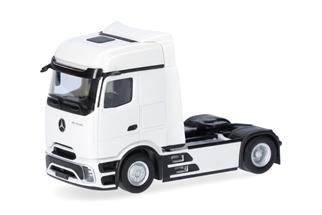 Herpa H0 MB Actros L ProCabin Bigspace Zugmaschine 2achs, weiss