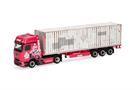 Herpa H0 MB Actros L ProCabin Gigaspace Container-Sattelzug, Glomb