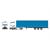 Herpa H0 MB Actros L ProCabin Gigaspace Lowlinergardinenplanen-Sattelzug, Cross Sped