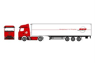 Herpa H0 MB Actros L ProCabin Streamspace Kühlkoffer-Sattelzug, Ludwig Meyer