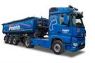 Herpa H0 MB Actros StreamspaceThermomulden-Sattelz. Fendrich Bocholt