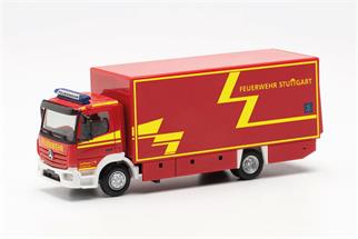 Herpa H0 MB Atego '13 Koffer-LKW, Branddirektion Stuttgart