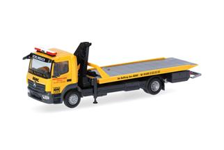 Herpa H0 MB Atego '13 Plateau-Abschlepp-LKW, ADAC - Schlimbach
