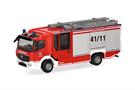 Herpa H0 MB Atego '13 Z-Cab, Bundeswehr - Feuerwehr