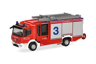 Herpa H0 MB Atego '13 Z-Cab, Flughafen-Feuerwehr Friedrichshafen