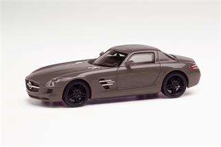 Herpa H0 MB SLS AMG, Monza Grey Metallic