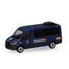 Herpa H0 MB Sprinter 18 Bus Flachdach, Policia Municipal Madrid