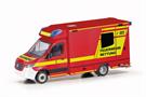 Herpa H0 MB Sprinter '18 Fahrtec, Feuerwehr München