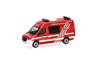 Herpa H0 MB Sprinter '18 Halbbus, Feuerwehr Dietenhofen