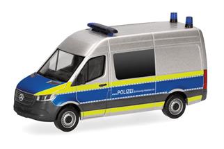 Herpa H0 MB Sprinter '18 Halbbus Hochdach, Polizei Schleswig-Holstein