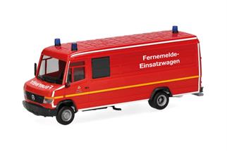 Herpa H0 MB Vario Kasten, Berliner Feuerwehr - Fernmeldeeinsatzwagen