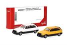 Herpa H0 MiniKit: Opel Corsa A SR, weiss und gelb (Inhalt: je 1 Stk.)