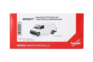 Herpa H0 MiniKit: VW T6.1 Kasten, weiss