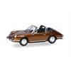 Herpa H0 Porsche 911 Targa, braunrot metallic