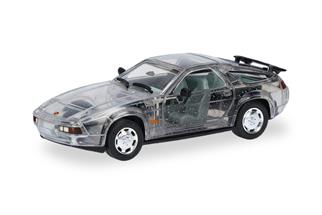 Herpa H0 Porsche 928 S4, transparent