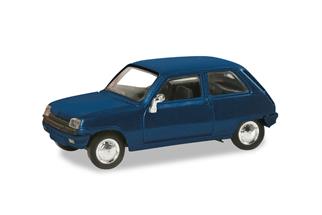 Herpa H0 Renault R5, blaumetallic