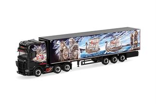 Herpa H0 Scania CS 20 HD Kühlkoffer-Sattelzug, Byrknes